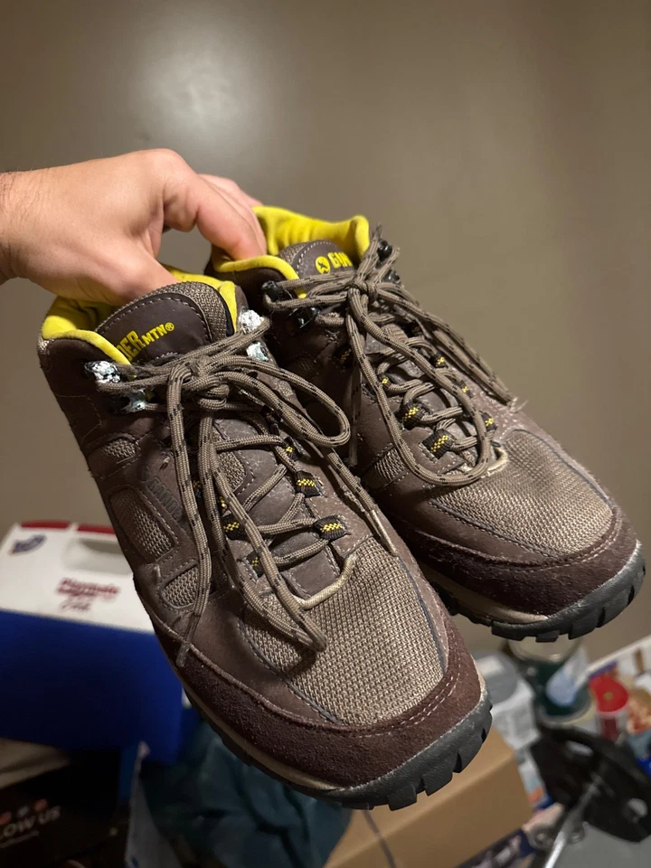 🔥 Gander MTN Mountain • Botas de Senderismo Cuero Marrón • Trail • Para Hombre Talla 9M Foto 2 de 4