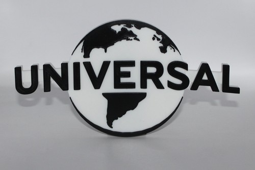Universal 3D gedruckt Logo Schild Wand Schreibtisch Regal Kunst - Bild 1 von 3