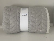 New Gray Saks Fifth Avenue United Business Class Blanket