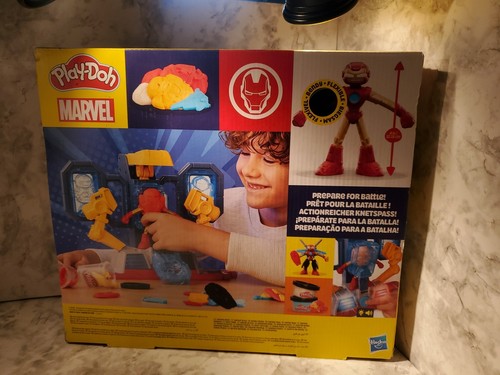 Play-Doh Marvel Iron Man Armor Maker Lab Spielset mit Iron Man Actionfigur - Bild 6 von 6