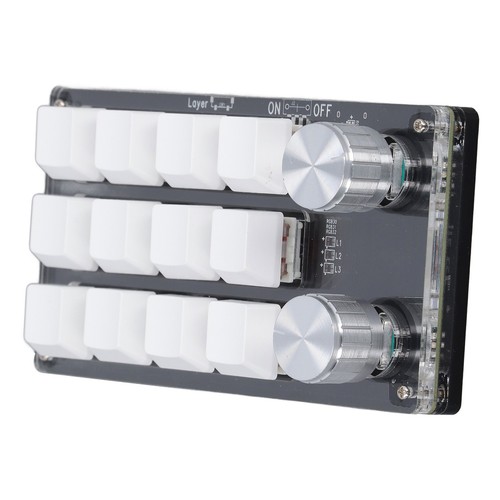 12 Tasten Tastatur Programmierbare USB Staubdicht Rot Schalter - Bild 15 von 24