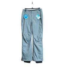 Columbia Womens Small Pants Gray Bugaboo Omni-tech Snow Waterproof Ski NWT