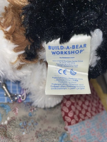 2017 Build a Bear Promise Pet Bernese Mountain? Terrier? Hund 12 Zoll Welpe mit Mantel - Bild 7 von 15