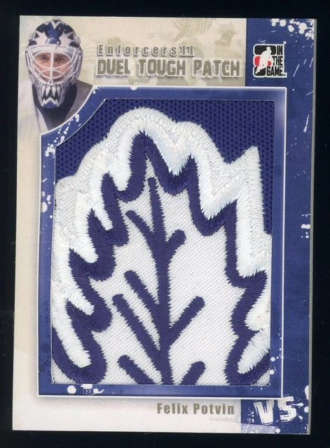2013 ITG Hockey Enforcers II Felix Potvin Ron Hextall Dual Patch 1 of 1 1/1