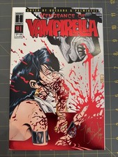 SIGNED Vengeance of Vampirella #1 Red Foil (Harris Comics April 1994)