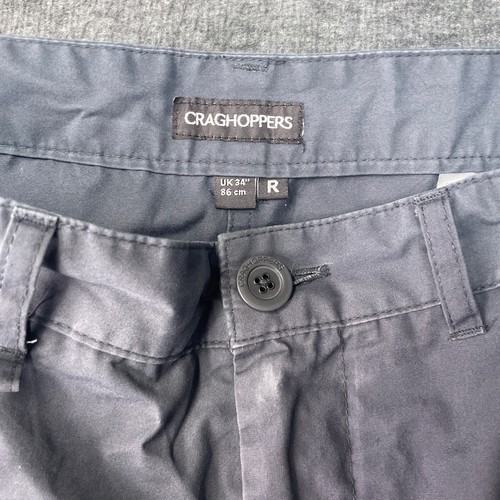 Pantaloni cargo Craghoppers uomo taglia 34 grigi escursionismo sole asciutto outdoor leggeri - Foto 3 di 11
