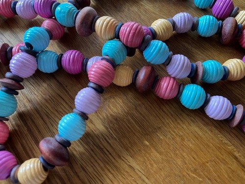 Handykette Handy Kette universal Perlen 138 cm umhängen - ungetragen - Bild 3 von 4