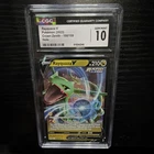 Pokémon Rayquaza V CGC 10 Ultra Rare Holo 100/159 Crown Zenith Card