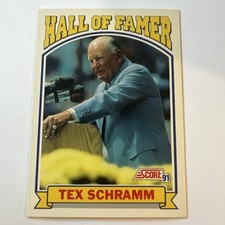 1991 Score Hall of Famer #673 Tex Schramm 