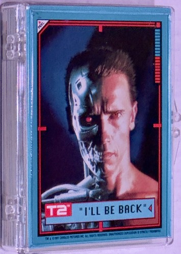 Topps Terminator 2 Movie T2 Trading Cards 1991 Full Box of 44 Vintage MINT - Picture 5 of 17