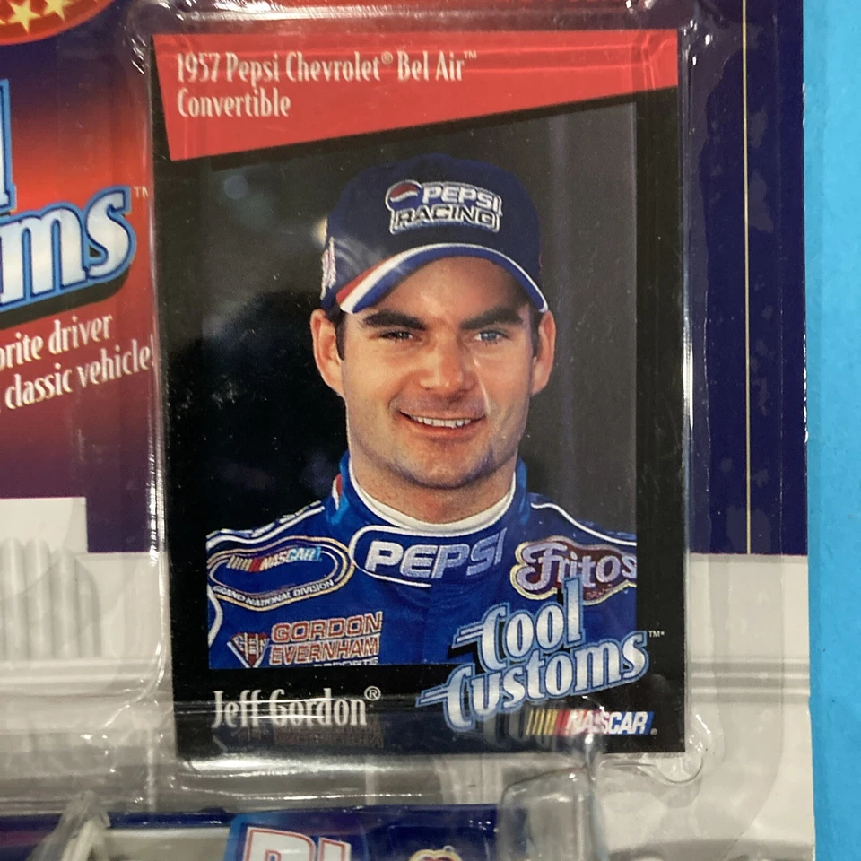 Winner's Circle #24 1998 Jeff Gordon 1957 Pepsi Chevy Bel Air Conv Cool Customs Foto 3 de 4