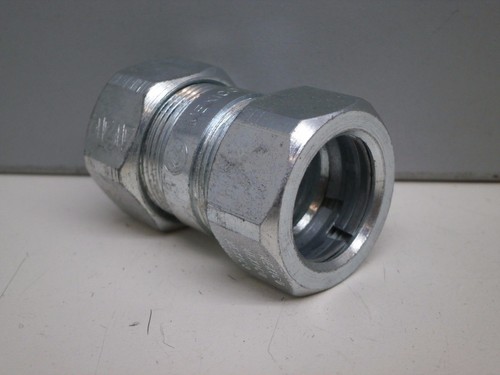 3-Pack Rigid Steel Compression Couplings 1/2"  Part # 49060 - Picture 1 of 3