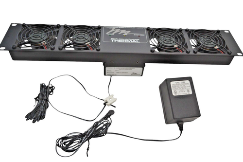 Middle Atlantic UQFP 4RT Quiet 4 Fan Panel With Thermistor Rack Cooling System - Afbeelding 19 van 19