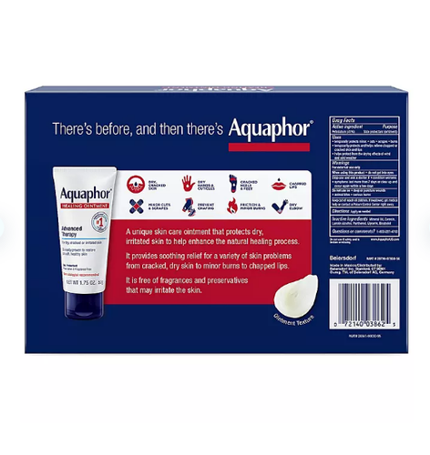 Aquaphor Advanced Therapy Healing Ointment (1.75 oz., 4 pk.) - Picture 2 of 4