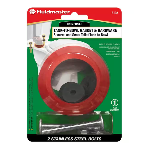 Kit de pernos y juntas Fluidmaster tanque a cuenco 6102 - Imagen 2 de 11