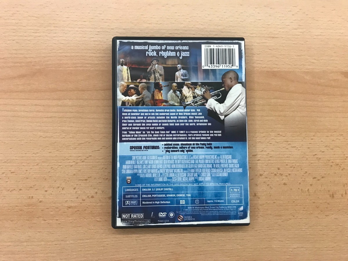 2005 Sony Pictures Home Entertainment - Make It Funky - DVD