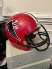 Atlanta Falcons Game used Vintage Football Helmet Red Riddell Lineman