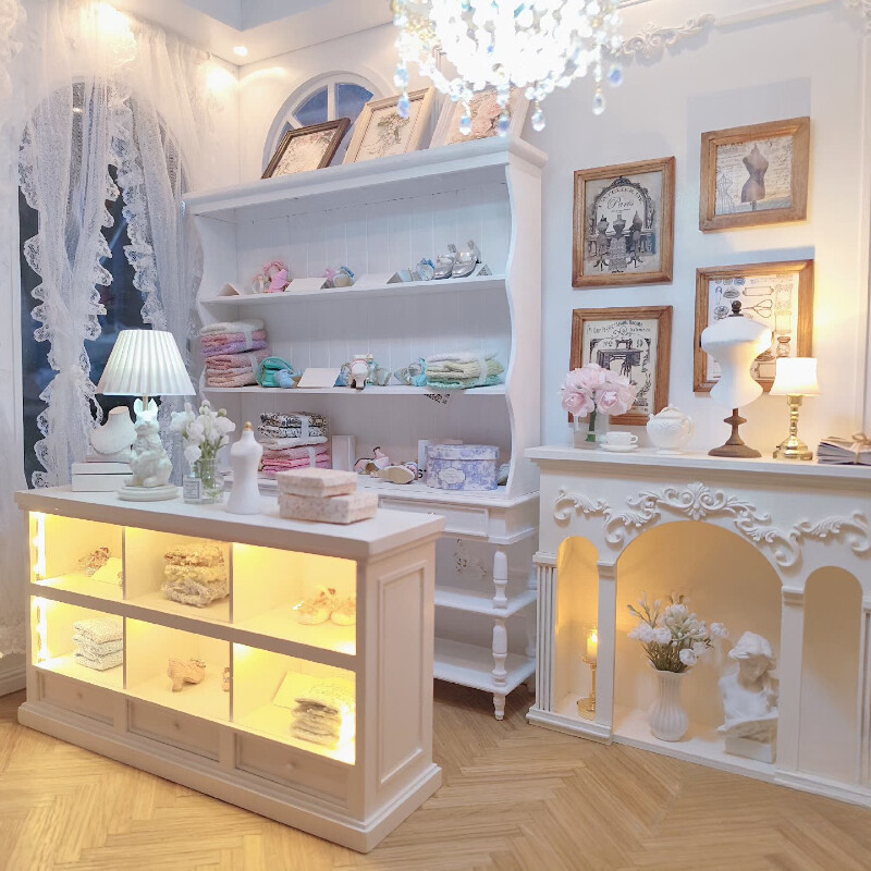 1/12 Scale Dollhouse Miniatures Furniture Fireplace Unfinished Victoria