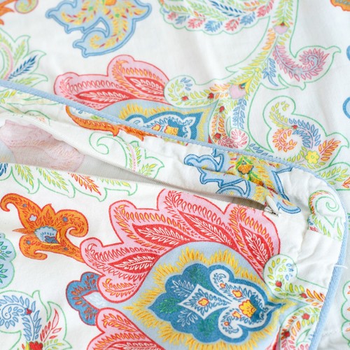 Tommy Hilfiger Pillow Covers Set of 2 Multicolor Floral See Photos for Size - Picture 4 of 6