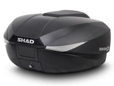 Shad 58L Expandable Top Box Carbon and Fitting Kit Ducati DesertX 2022-2024