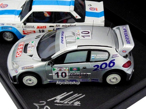 SCALEXTRIC PASSION PEUGEOT 206 FIAT 131 GRONHOLM LEGACY 1000 LAGOS/KENIA SP028 - Imagen 11 de 12