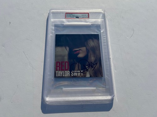 Taylor Swift Signed Autographed Red Cd Album PSA/DNA Gem Mint 10