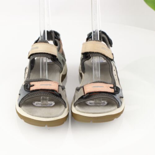 Ecco Womens Offroad Sandal Size 7 Blue Pastel Multi Sporty Outdoor Hike Active - Picture 3 of 13