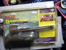 Ryobi Doorman Door Closer Residential Business Auto Hold Open DM85DDB   NEW