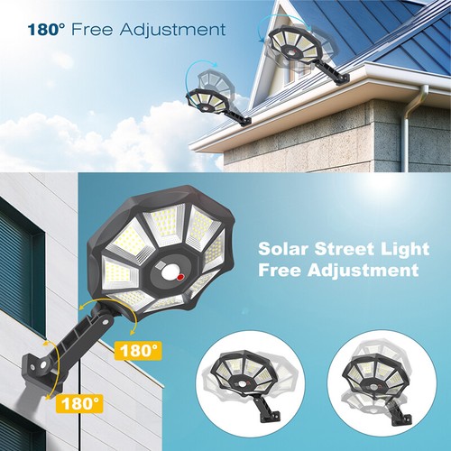 Waterproof LED Solar Powered Light PIR Motion Sensor Outdoor Lamp Wall Garden - Picture 8 of 17