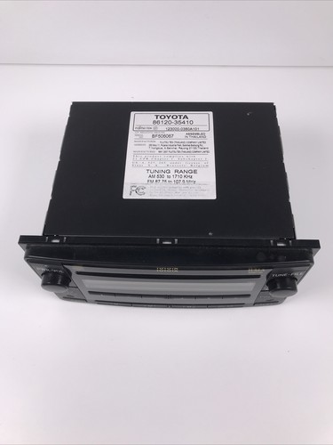 Receptor reproductor de CD radio AM FM Toyota 4Runner 2006-2009 86120-35410 OEM 06-09 - Imagen 6 de 10
