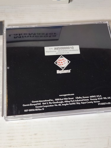 Garmin MapSource LakeMaster Minnesota CD Disc version 2.00 - Photo 2/3