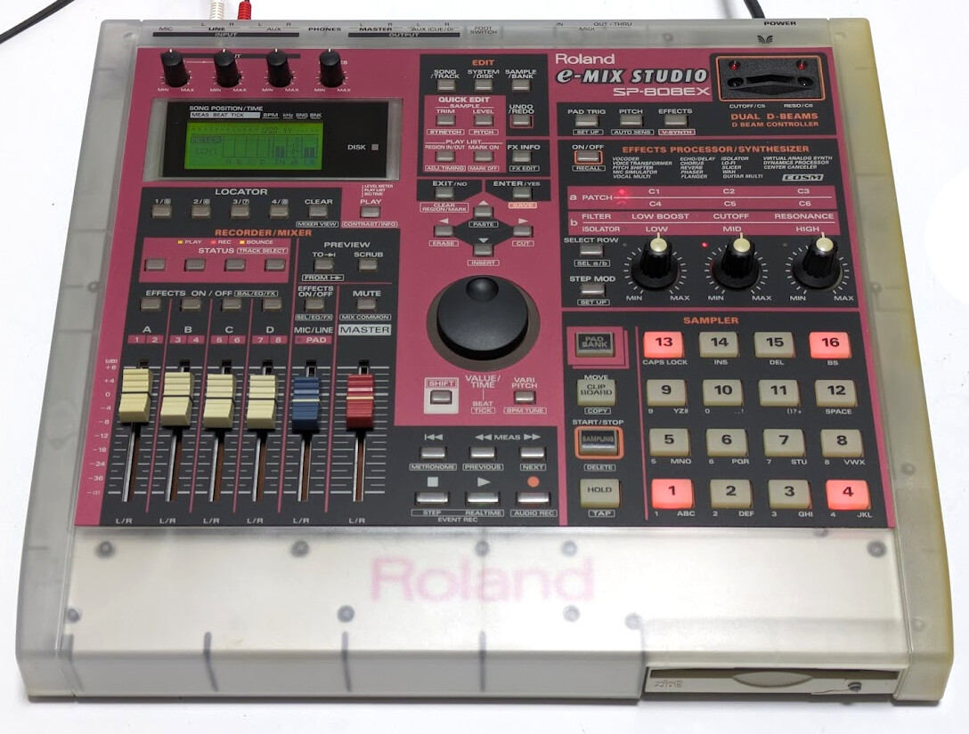 Roland e-MIX STUDIO SP-808EX