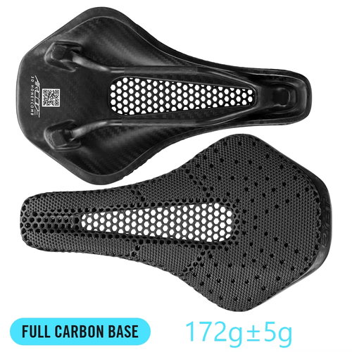 RYET 3D Printed Bicycle Saddle Ultralight Carbon Fiber Hollow Comfortable Breath - Picture 12 of 13
