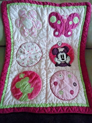 minnie mouse crib blanket