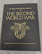 West Point Military History of the Second World War 1989 HC Thomas E. Griess
