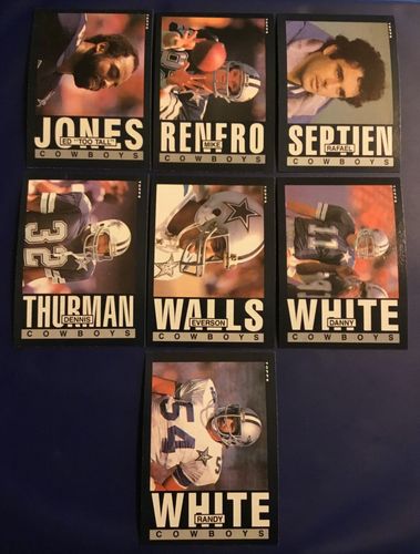 1985 Topps DALLAS COWBOYS Complete Team Set 16 DORSETT, JEFFCOAT RC, BATES RC+ - Picture 2 of 2