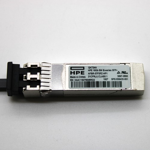 HPE 16GB SW B-Series SFP+ Short Wave Transceiver QK724A - Picture 2 of 2