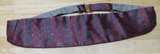 Robert Talbott Silk Cummerbund Red Blue Paisley Best Of Class All Size