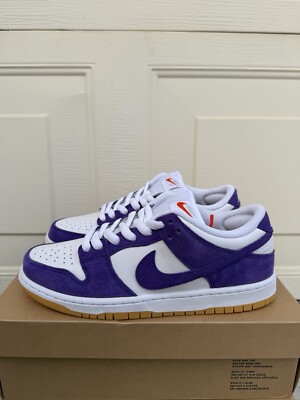 Nike SB Dunk Low Pro ISO Orange Label Court Purple Gum DV5464-500 Men s Size 8.5