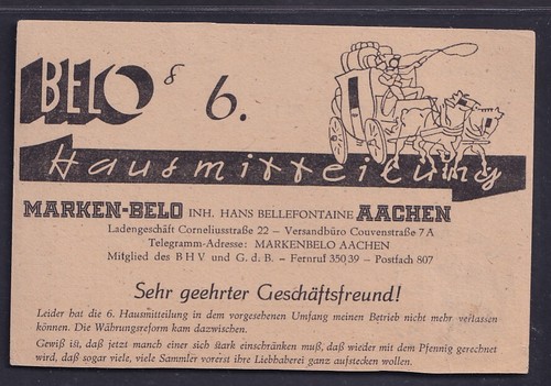 Cassetta delle lettere Bizone da sfogliare! Ricevute varie a scelta! Nuovo 30.06 - Foto 42 di 508