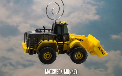 Tonka Construction Equipment Cement Loader Backhoe Dump Truck Christmas Ornament - Picture 21 of 65
