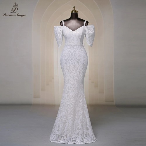 Sexy sleeve sequins Evening Dresses Prom Gowns Wedding Party Maxi formal dresses - Picture 8 of 28