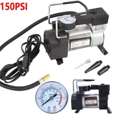 Heavy Duty Portable Air Compressor Car Tire Inflator Electric Pump Auto New 12V