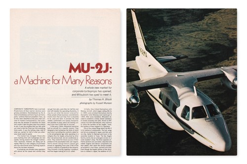 MU-2J Aircraft Report 23.10.2022r - Bild 1 von 2