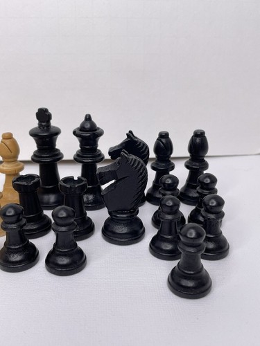 Juego de Ajedrez Madera Pattberg Staunton Patrón En Caja Negro Rubio Manual De Colección 30 - Imagen 10 de 20