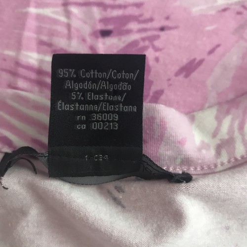 NWOT Calvin Klein Pink Purple Summer Dress Small/Petite - Picture 6 of 6