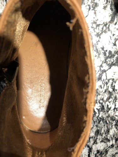 Torrid Cognac Zip Side Ankle Boots Women’s Size 10 - Picture 8 of 8