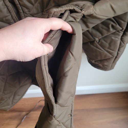 Vintage Double K Western Rancher Jacke Herren 2XL ? Grüner Steppmantel Reißverschluss - Bild 6 von 18