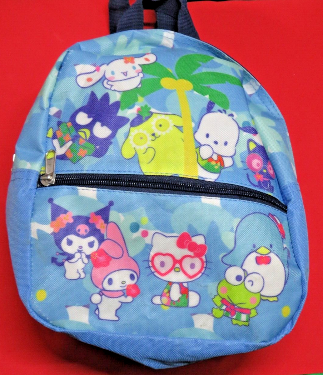 hello kitty baby blue backpack Kitty® Kuromi 16 Chenille Plush Our Mackenzie Critter Backpack keeps it all organized with side pockets 15