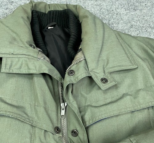 Northwest Territory Gray Green Zip Parka Adult Medium + Removable Liner Jacket - Picture 12 of 12